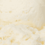 Scoops of creamy vanilla ice cream.