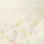 Close-up of fluffy mashed potatoes.